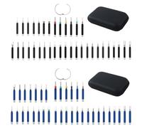 Electrical Connector Pin Removal Set - 1.38 Inch 36 Pieces Depinning Tools For Auto Wire Harness, Trim Panels With Anti-Slip Handle, Appliance Repair, Battery Terminal Fixes, Mechanic Use