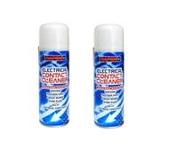 Electrical Contact Cleaner Spray, Fast Drying Circuit Cleaner for Switches, Ignition Systems, PCB Boards & Electrical Components, Removes Grease, Oil & Dirt, 200ml (2 pcs)