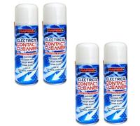 Electrical Contact Cleaner Spray, Fast Drying Circuit Cleaner for Switches, Ignition Systems, PCB Boards & Electrical Components, Removes Grease, Oil & Dirt, 200ml (4 pcs)
