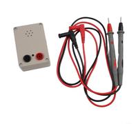 Electrical Continuity Tester with 9V Supply Buzzer Alarm and LED Signal for Wire Cable PCB Board and Switch Diagnostics (C)