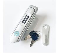 Electrical Control Cabinet Toolboks Equipment Handle Password Lock 1Pcs(Silver)
