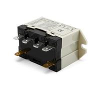 Electrical Control Relay Quick Connect Terminal Flame Tardard Return Agent Test Button Easy to Use Electric Relay for Commercial Equipment