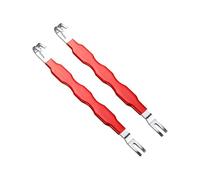 Electrical Disconnect Pliers, 2 Pcs 19cm Electrical Disconnect Separator, Red Automotive Electricals Connectors Removal Tool, Suitable for Car and Truck Wiring Harness Maintenance (Red)
