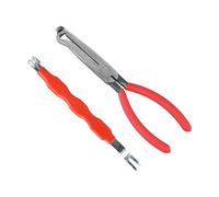 Electrical Disconnect Pliers for Cars Enhanced Grip and for Connector Operations (red)