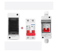 Electrical Distribution Box AC DC Solar Circuit Breaker MCB 63A RCBO PC Junction Wire Box HT Outdoor(HT-2 and DC MCB,50A)