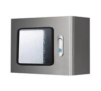 Electrical Distribution Box with Viewing Window, Wall Mount Enclosure with Removable Hinges and Waterproof Seal