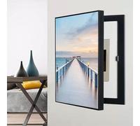 Electrical distribution cover, hinged on the left, decorative fuse box cover, artistic distribution box front, removable wall decoration for technical boxes(B,35x45cm)