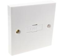 Electrical Domestic UK 13A Fused Spur Unswitched in White