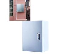 Electrical Enclosure Chest, Weatherproof Metal Cabinet for Indoor/Outdoor Industrial Control Use(50x16x60cm)