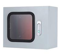 Electrical Enclosure Horizontal, Weatherproof Outdoor Electrical Junction Box Waterproof, Cold-Rolled Steel, Inspection Window Design(60x40x20 cm/24x16x8 in)