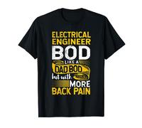 Electrical Engineer Bod Like A Dad Bod Lineman Electrician T-Shirt