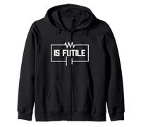 Electrical Engineering Futile Diagram Electrical Engineer Zip Hoodie