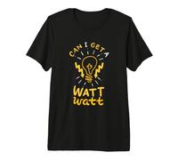 Electrical Engineers Watt Electrician Electrical Engineering Premium T-Shirt
