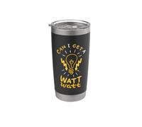 Electrical Engineers Watt Electrician Electrical Engineering Stainless Steel Insulated Tumbler