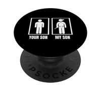 Electrical Engineers Your Son My Son Dad Funny Electrician PopSockets Adhesive PopGrip
