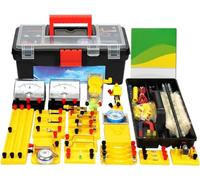 Electrical Experiment Box Physics and Electromagnetics Experiment Box Learn About Series Circuits and Parallel Circuits and Learn to Use Ammeters and Voltmeters