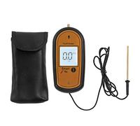 Electrical Fence Voltage Tester MLD 004F Pasture Electronic Fence Tester LCD Screen Digital Electric Fence Tester Fault Finder Digital Electric Fence Voltage Tester 15KV with Backlight(Yellow)