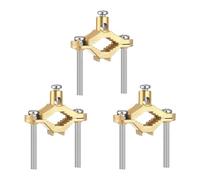Electrical Grounding Clamps Industrial Grades Brasses Clamps with Fastening Screws for Secure Pipe Bonding Water Pipe Grounding Clamp