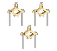 Electrical Grounding Clamps Industrial Grades Brasses Clamps with Fastening Screws for Secure Pipe Bonding Grounding Clamp for Bare Metal Pipe