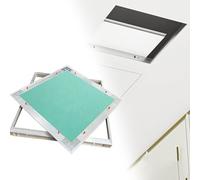 Electrical Inspection Panel Ceiling for Commercial Buildings/Offices/Shopping Malls, Paintable Drywall Access Faceplate, Exterior Wall Plumbing Inspection Panels(40cm/16in x 40cm/16in)