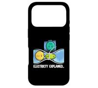 Electrical installer Electricity explains electrician Case for iPhone 17 Pro