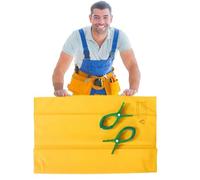 Electrical Insulating Mat Emergency Electrical Insulating Blanket, Linemen Non-Conductive Insulated Mat, 32"x24" 39"x39" 39"x59" 39"x79" Insulation Protection Cover(0.4KV,100x90cm(39 3/8" x 35 3/8"))