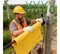 Electrical Insulating Mat for High Voltage Safety, Flexible Insulation Blanket for Underground Line Protection