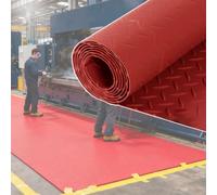 Electrical Insulating Mat, Non-Slip Waterproof Flooring for Switchboard Protection in Home and Commercial Spaces