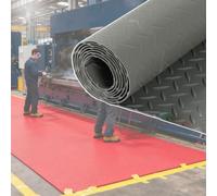 Electrical Insulating Mat, Non-Slip Waterproof Flooring for Switchboard Protection in Home and Commercial Spaces