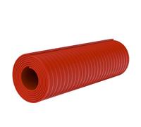 Electrical Insulating Rubber Matting, Heavy Duty Cuttable High Voltage Insulated Mat for Electric Shock Protection, 1 M Wide, 8.5 M Long