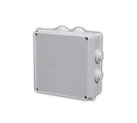 Electrical Junction Box, IP55 Weatherproof Electrical Enclosure Project Instrument Case, Opening Hole Project Box (1Pcs - 150 x 150 x 70mm)