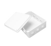 Electrical Junction Box IP65 ABS Robust Structure Pre Drilled Project Case for Electric Motors, Lamps, Switches and Outdoor Wiring