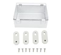 Electrical Junction Box IP66 Transparent Cover Outdoor Enclosure Spacious Interior 400x300x170mm ABS Material for Indoor Outdoor Use