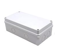 Electrical Junction Box, POWERTOOL IP55 Weatherproof Electrical Enclosure Project Instrument Case, Reserved Hole Project Box (1Pcs - 200 x 100 x 70mm)