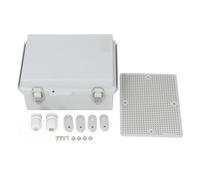 Electrical Junction Box Weatherproof Enclosure Stainless Steel Hinge for Electronics Solar Networks Marine