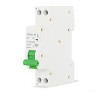 Electrical Leakage Circuit Breaker For RCBO 6KA Breaking Capacity 10mA Sensitivity 18mm For 1P+N Over Current and Short Circuit Protection (40A)