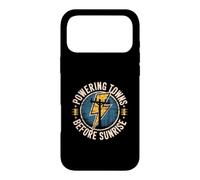Electrical Lineman Powering Towns Before Sunrise Case for iPhone 17 Pro Max