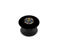 Electrical Lineman Powering Towns Before Sunrise PopSockets Adhesive PopGrip