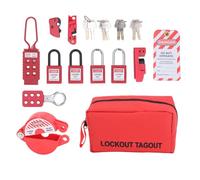 Electrical Lockout Tagout Kit Multifunctional Safety Padlocks for Secure Management - Industrial Operations