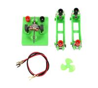 Electrical Motor Model DIY DC Electrical Motor Model Kids Manual Electricity Generator Electric Dynamo Science Kit PP Material Suitable for Children