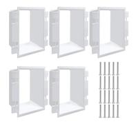 Electrical Outlet Box Extender 5 Pack with Screws Flame Retardant PA