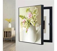 Electrical Panel Cover Decoration, Wall Mounted Circuit Breaker Protector, Flip-Up Meter Switch Box, Decorative Electrical Panel(A,30 * 40cm/11.8 * 15.7in)