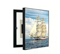 Electrical Panel Cover Decorative,Breaker Box Cover Decorative,Meter Box Decorative Painting,Wall Mounted Hide Fuse Box Cover Cabinet Home Living Room Office Art Picture(D-R,50cm*70cm(19.7 * 27.6IN))