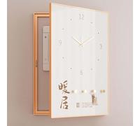 Electrical Panel Cover - Decorative Breaker Box Door with Clock for Wall Mounting - Ideal Home Décor Solution