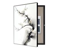 Electrical Panel Cover Decorative, Electrical Distribution Panel Art, Concealed Switchboard Cover, Multifunctional Meter Box Panel, for Home, Office, Entryway(F,50X60CM/19.6x23.6in)