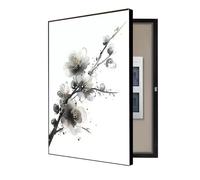 Electrical Panel Cover Decorative, Electrical Distribution Panel Art, Concealed Switchboard Cover, Multifunctional Meter Box Panel, for Home, Office, Entryway(E,50X60CM/19.6x23.6in)