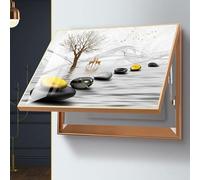 Electrical Panel Cover - Decorative Fuse Box Cover for Meter Box - Stylish and Functional Design for Home and Commercial Use