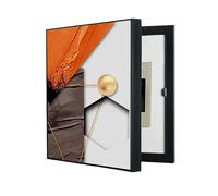 Electrical Panel Cover Decorative, Fuse Box Covers, Hide Electrical Panel Meter Breaker Wall Mounted Cover, Electrical Distribution Box Decorative Box(E,35X45CM/13.7x17.7in)