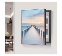 Electrical Panel Cover, Decorative Indoor Breaker Box Cover, Wall Mounted Fuse Box Cover Cabinet for DIY, Hotel, Home, Offices BUJNIE(B,50x70cm/19.6x27.5in)