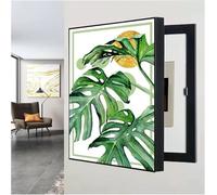 Electrical Panel Cover - Decorative Indoor Meter Box Cover with Artistic Design, Ideal for Concealing Fuse Boxes and Meters